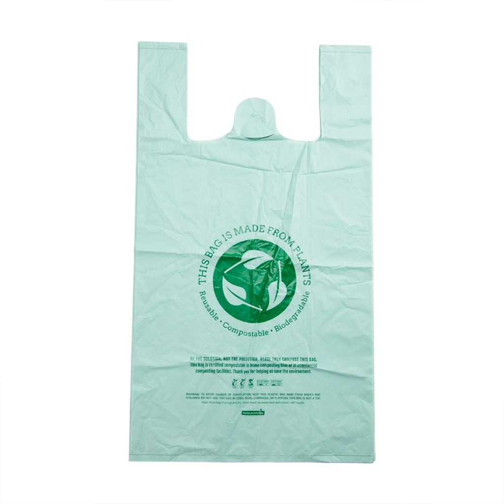 (E5) 1/8 eco-friendly plastic shopping bags 400 pcs