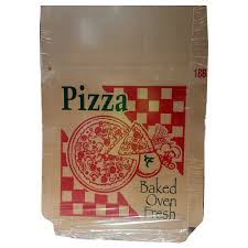 (H12) Pizza box 16' kraft 50 pcs