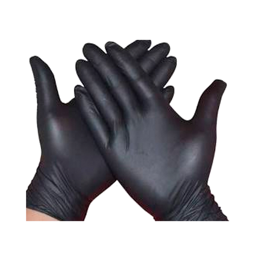 (C3) Black nitrile gloves 10*100 