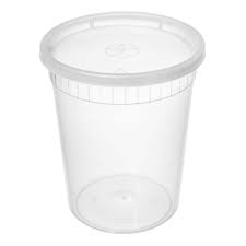 (D1) 32 oz deli soup container compo 240 pcs