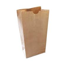 (E13) Paper bags #20 kraft short 500 pcs